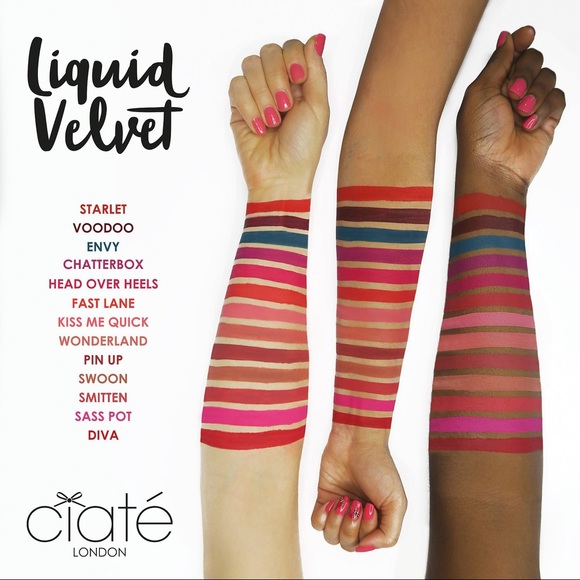 CIATE LIQUID VELVET MATTE LIQUID LIPSTICK Voodoo - Picture 4 of 12